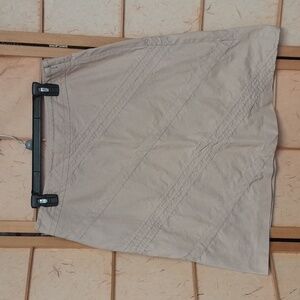 Ann Taylor tan skirt size 12